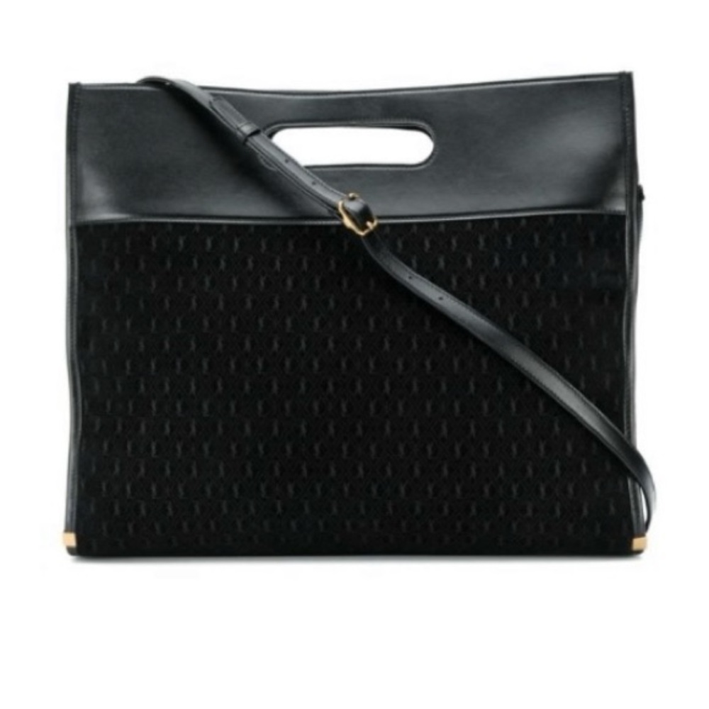 Saint Laurent Logo pattern tote bag excellent condition